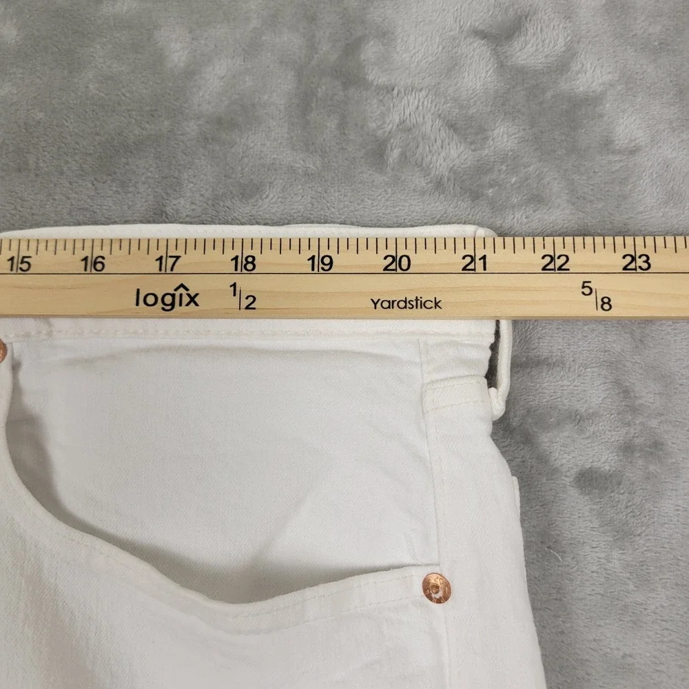 Polo Ralph Lauren The Hampton Relaxed Straight White Stretch Jeans Men's 42x30 - Picture 9 of 13